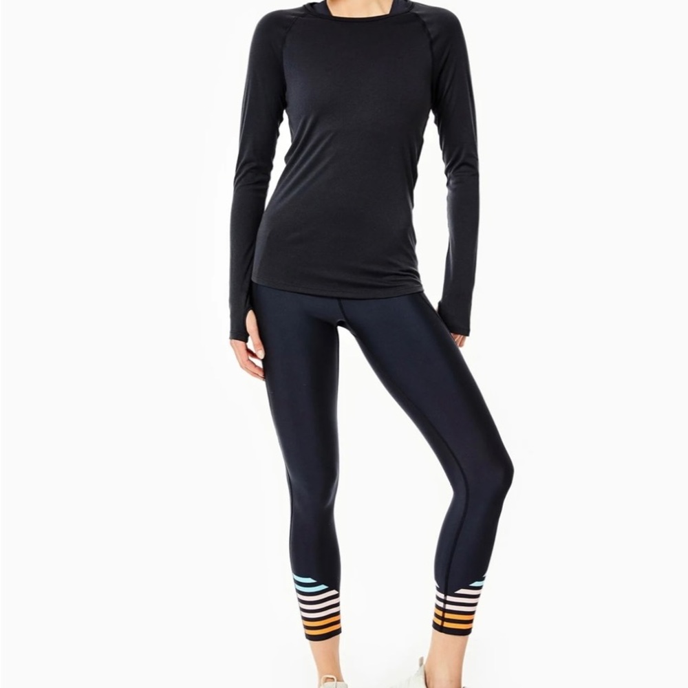 Addison Bay Mack XS black long sleeve top. NWT. Measurements in photos. - Picture 3 of 4